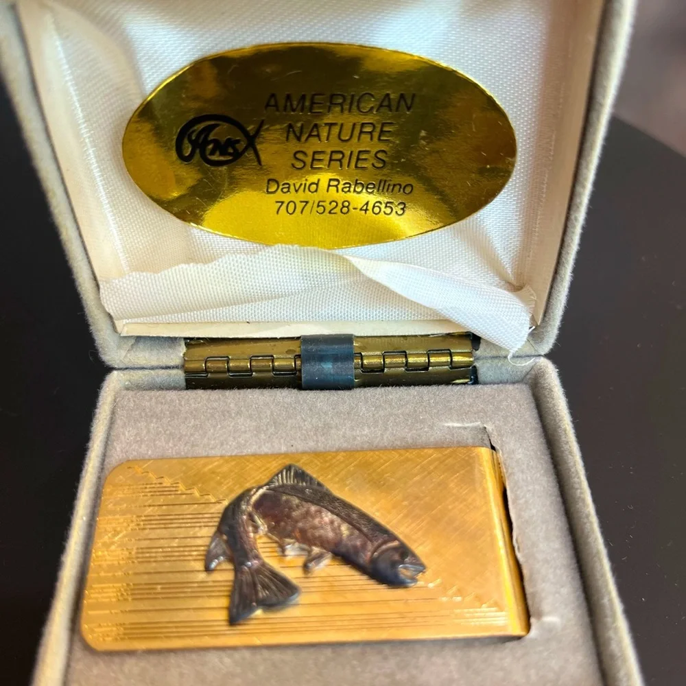 Dave Rabellino is an award-winning designer and goldsmith Stamped14kGF Moneyclip